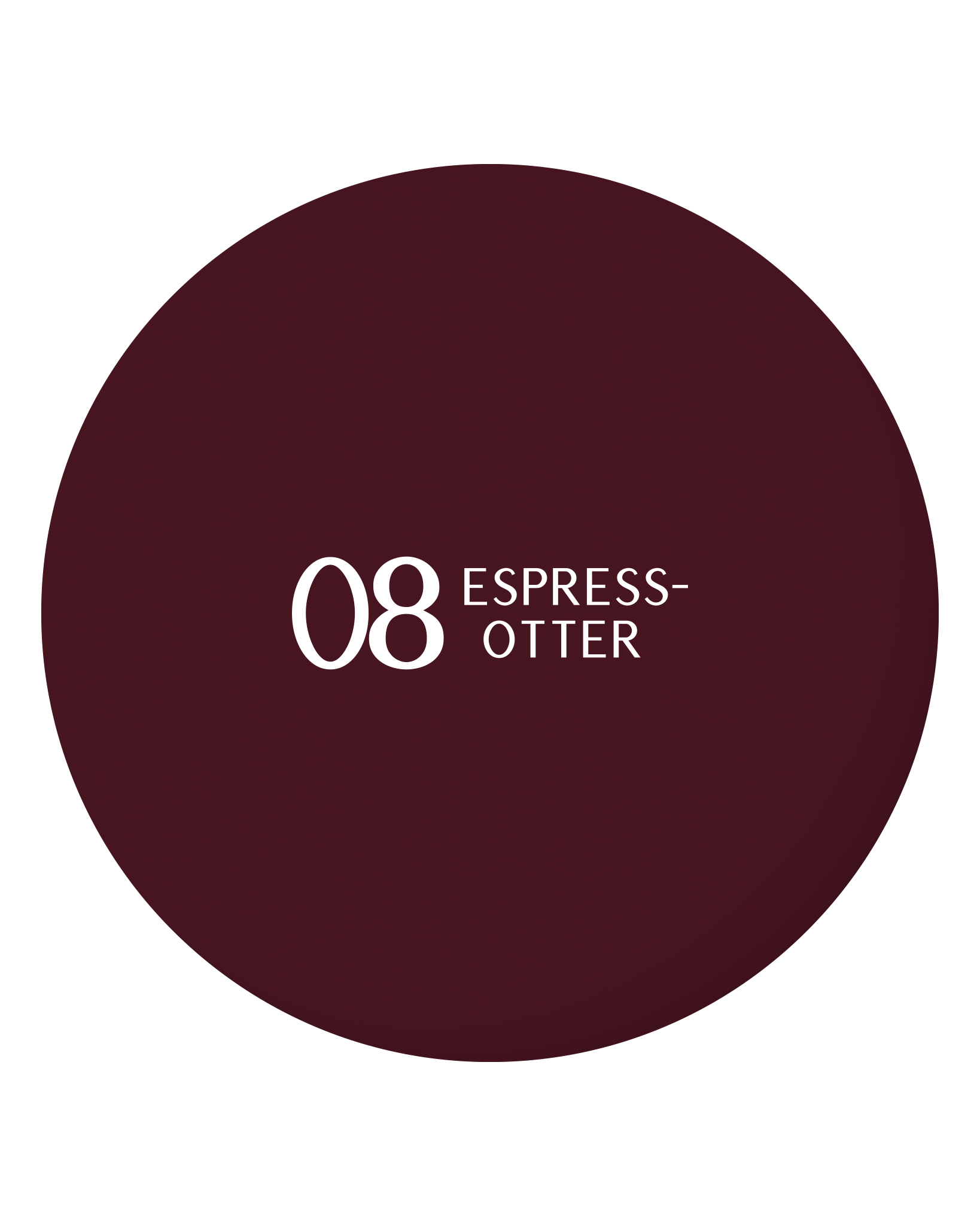 Stars OTTERNITY Hybrydowy lakier do paznokci 08 Espressotter, 5g