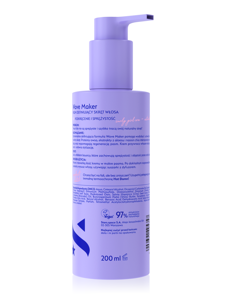 Krem definiujący skręt włosa Wave Maker 200 ml
