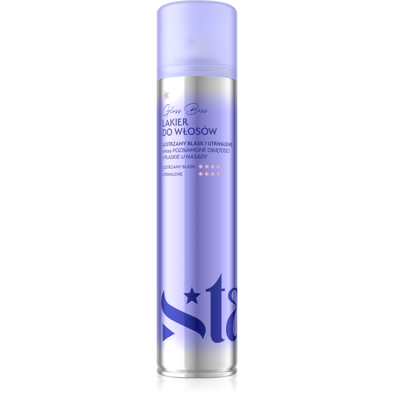 Stars Lakier do włosów z efektem super glossy GLOSS BOSS 300ml