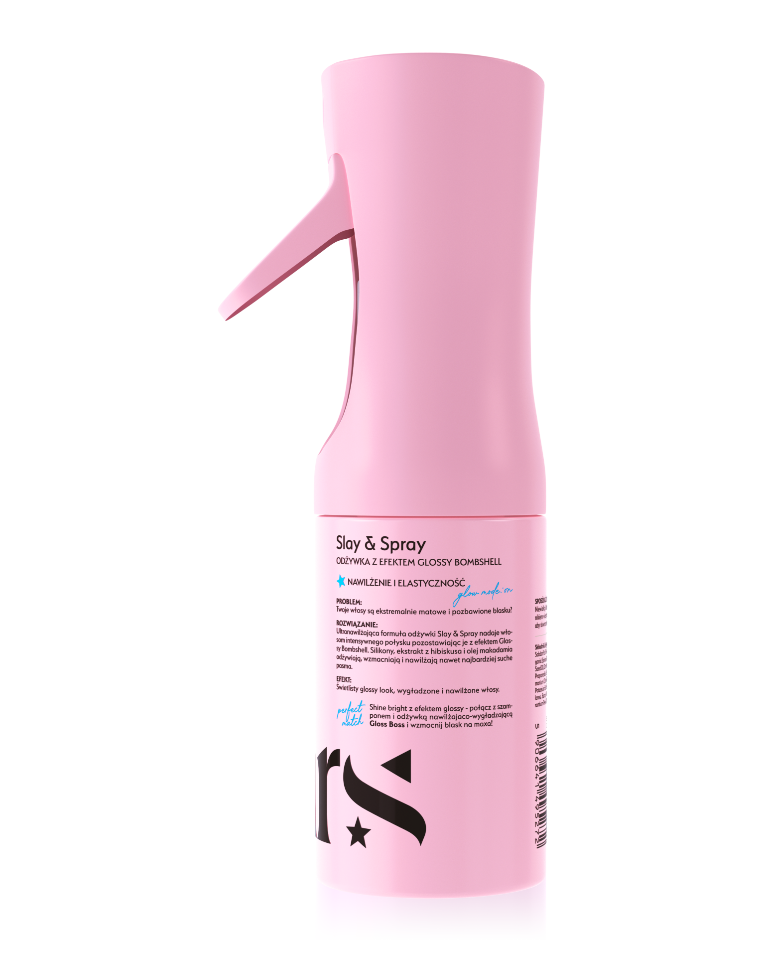 Stars Odżywka w sprayu z efektem glossy bombshell SLAY&SPRAY 150 ml