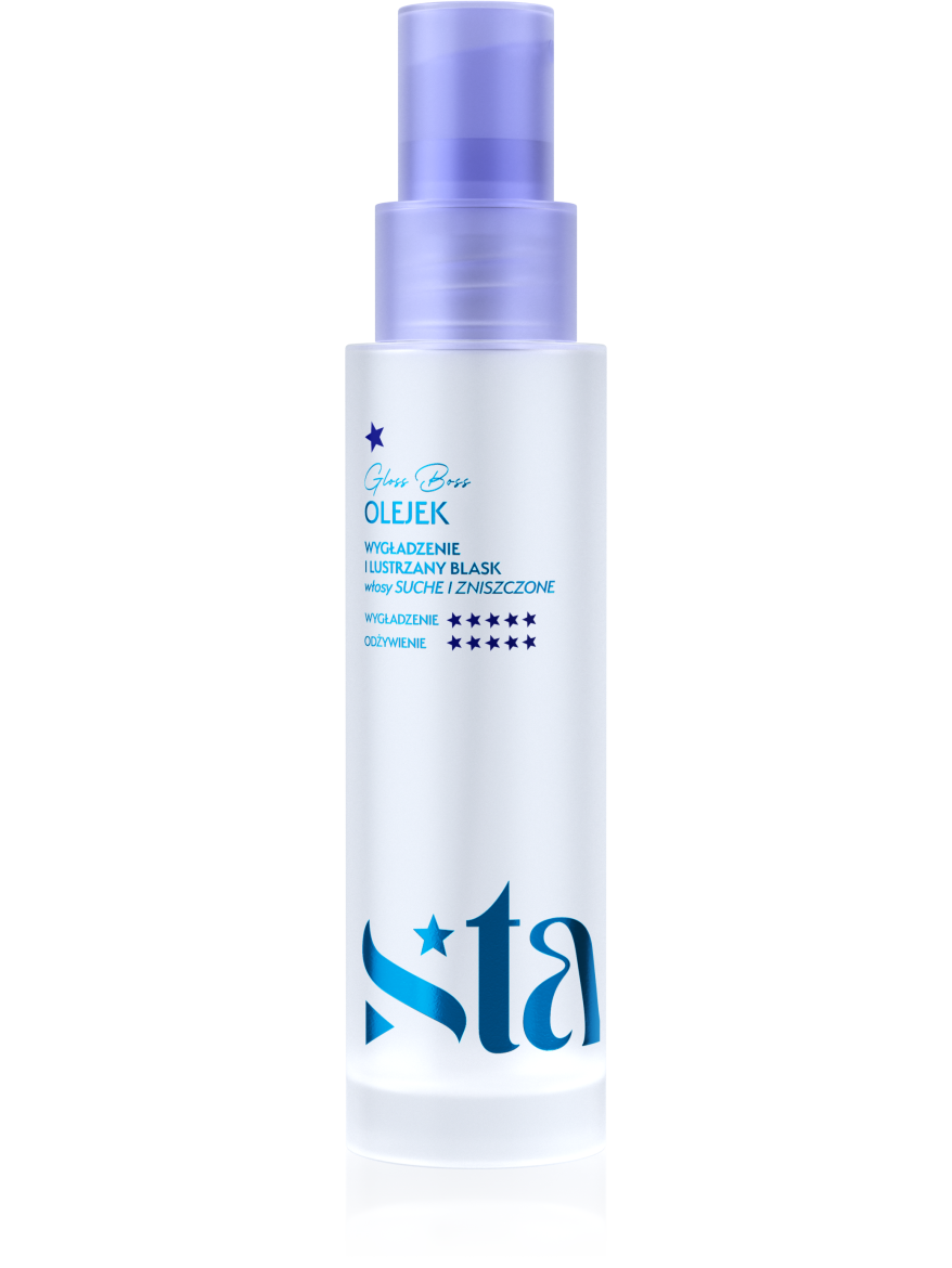 Stars Olejek wygładzający do włosów bardzo zniszczonych  GLOSS BOSS 50 ML  SZKŁO
