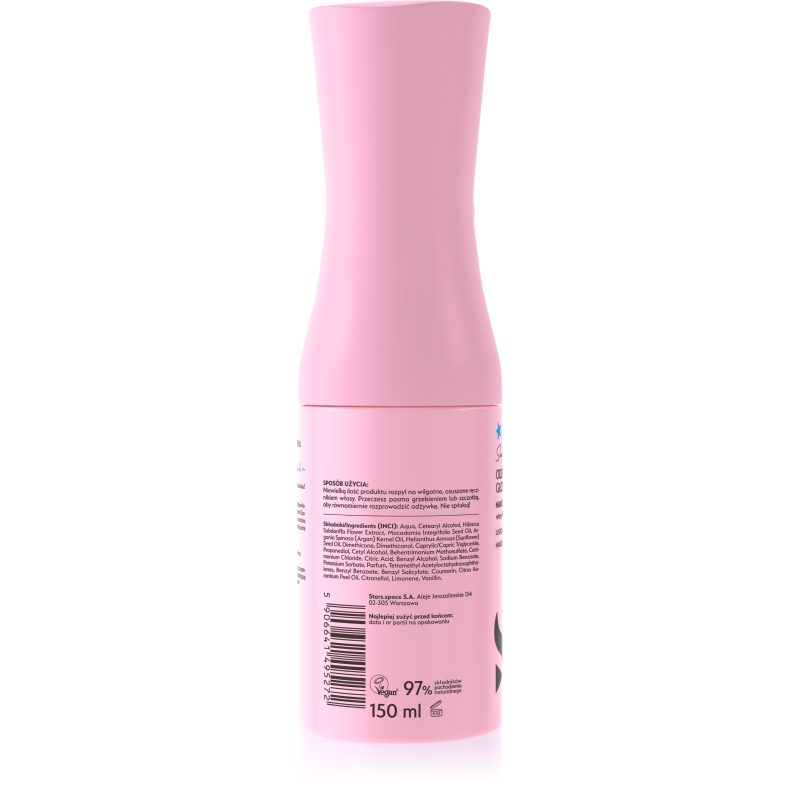 Stars Odżywka w sprayu z efektem glossy bombshell SLAY&SPRAY 150 ml