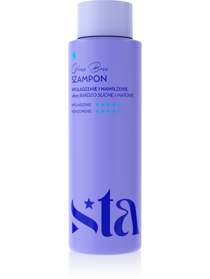 Stars Szampon nawilżająco-wygładzający GLOSS BOSS 300 ml