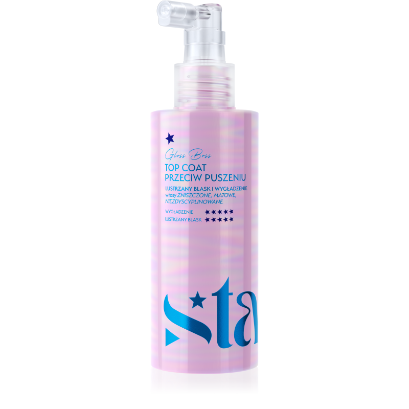 Stars Top coat przeciw puszeniu, nadający olśniewający blask GLOSS BOSS 150 ml