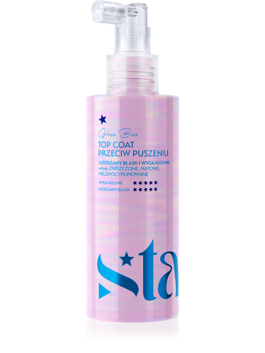Stars Top coat przeciw puszeniu, nadający olśniewający blask GLOSS BOSS 150 ml