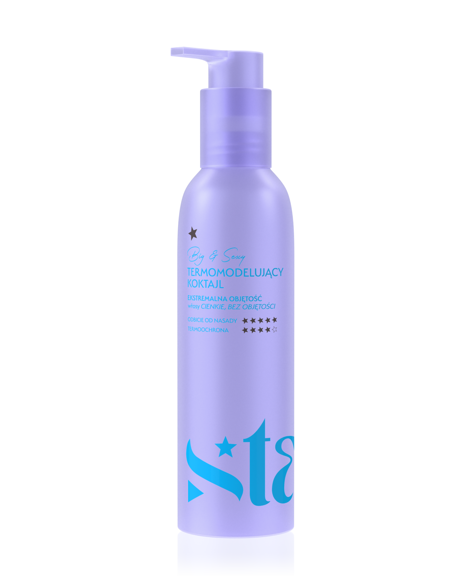 Stars termomodelujący koktajl unoszący włosy od nasady BIG&SEXY, 200ml