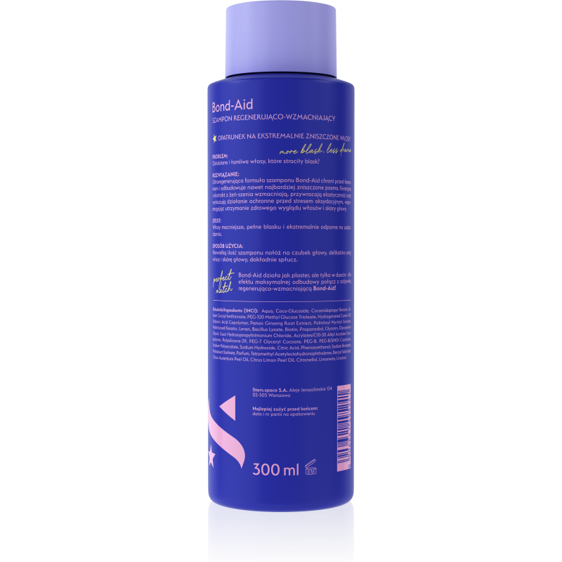 Stars Szampon regenerująco-wzmacniający BOND-AID 300 ml