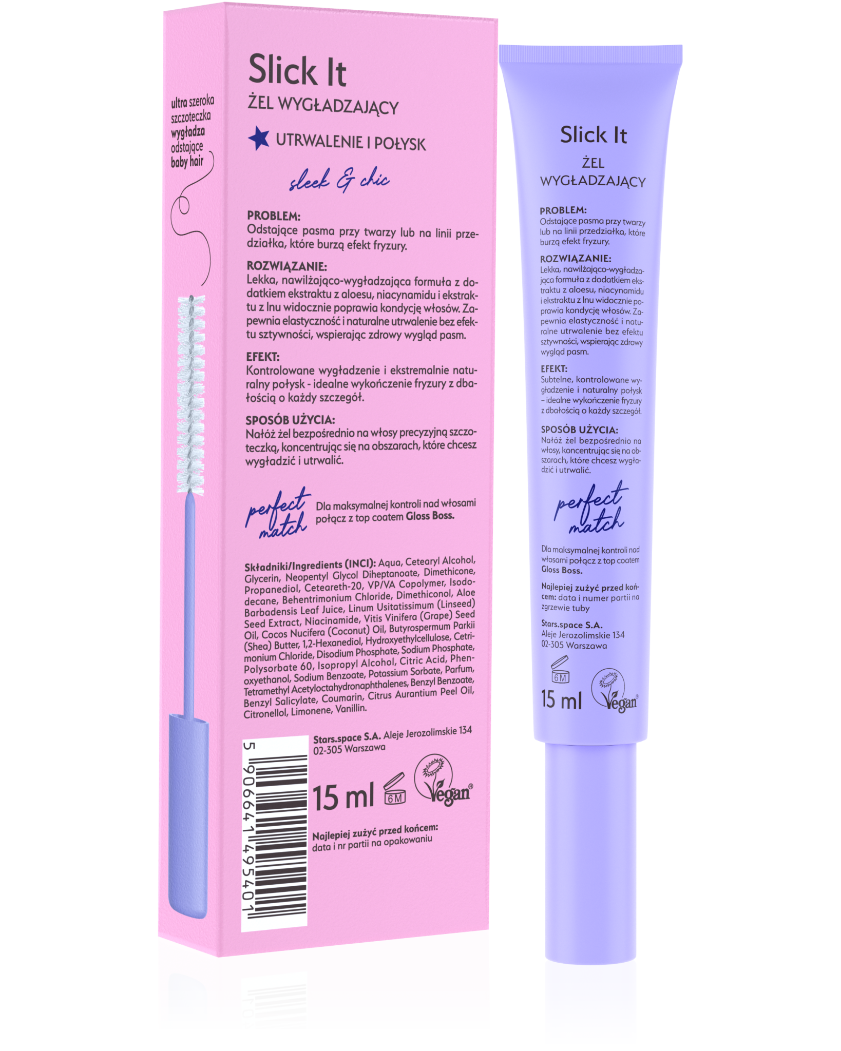 Stars żel wygładzający SLICK IT, 15ml