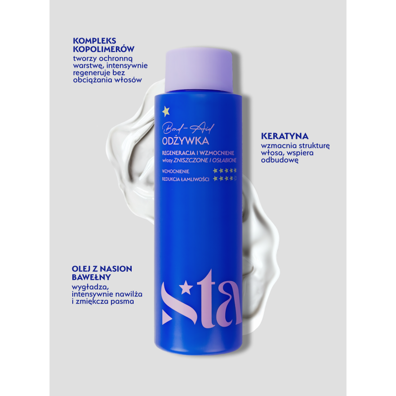 Stars Odżywka regenerująco-wzmacniająca BOND-AID 300 ml