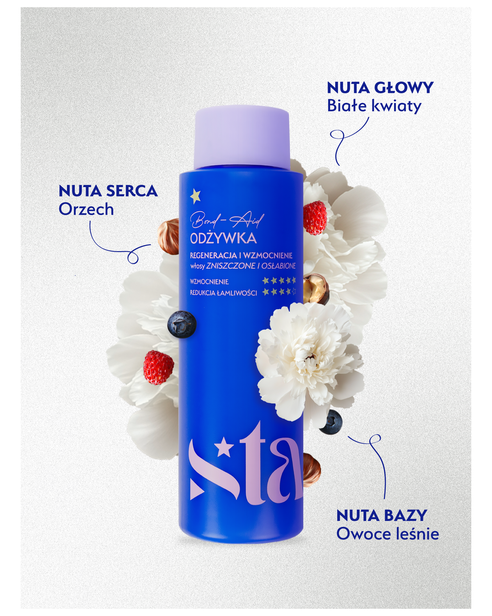 Stars Odżywka regenerująco-wzmacniająca BOND-AID 300 ml