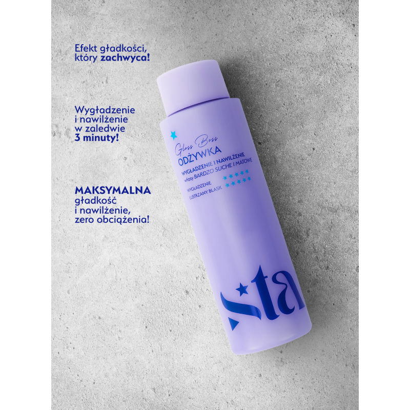 Stars  Odżywka nawilżająco-wygładzająca GLOSS BOSS 300 ml
