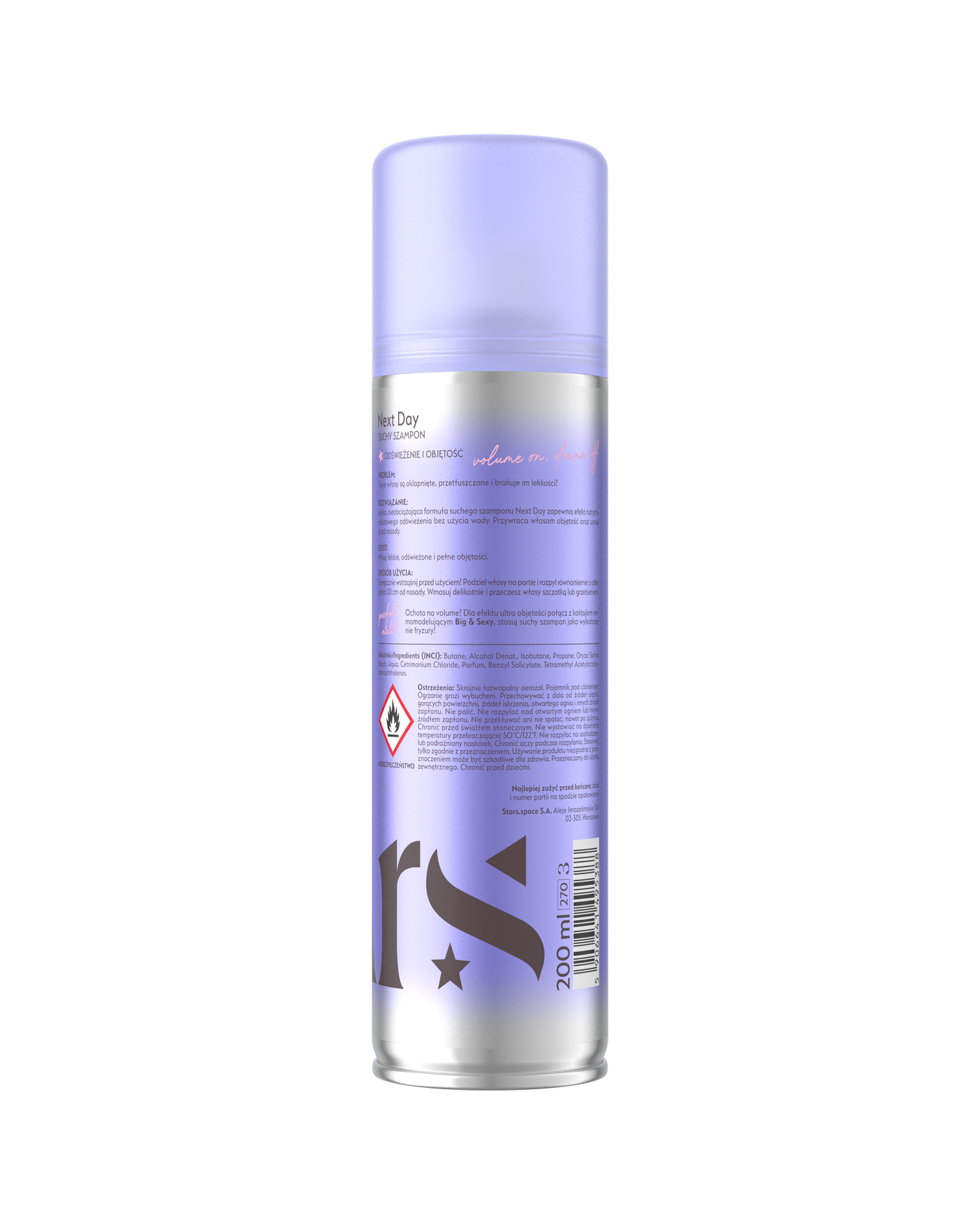 Suchy szampon Next day 200ml