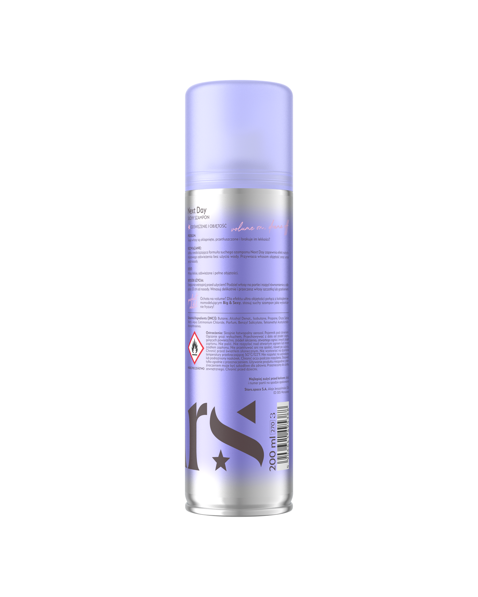 Suchy szampon Next day 200ml