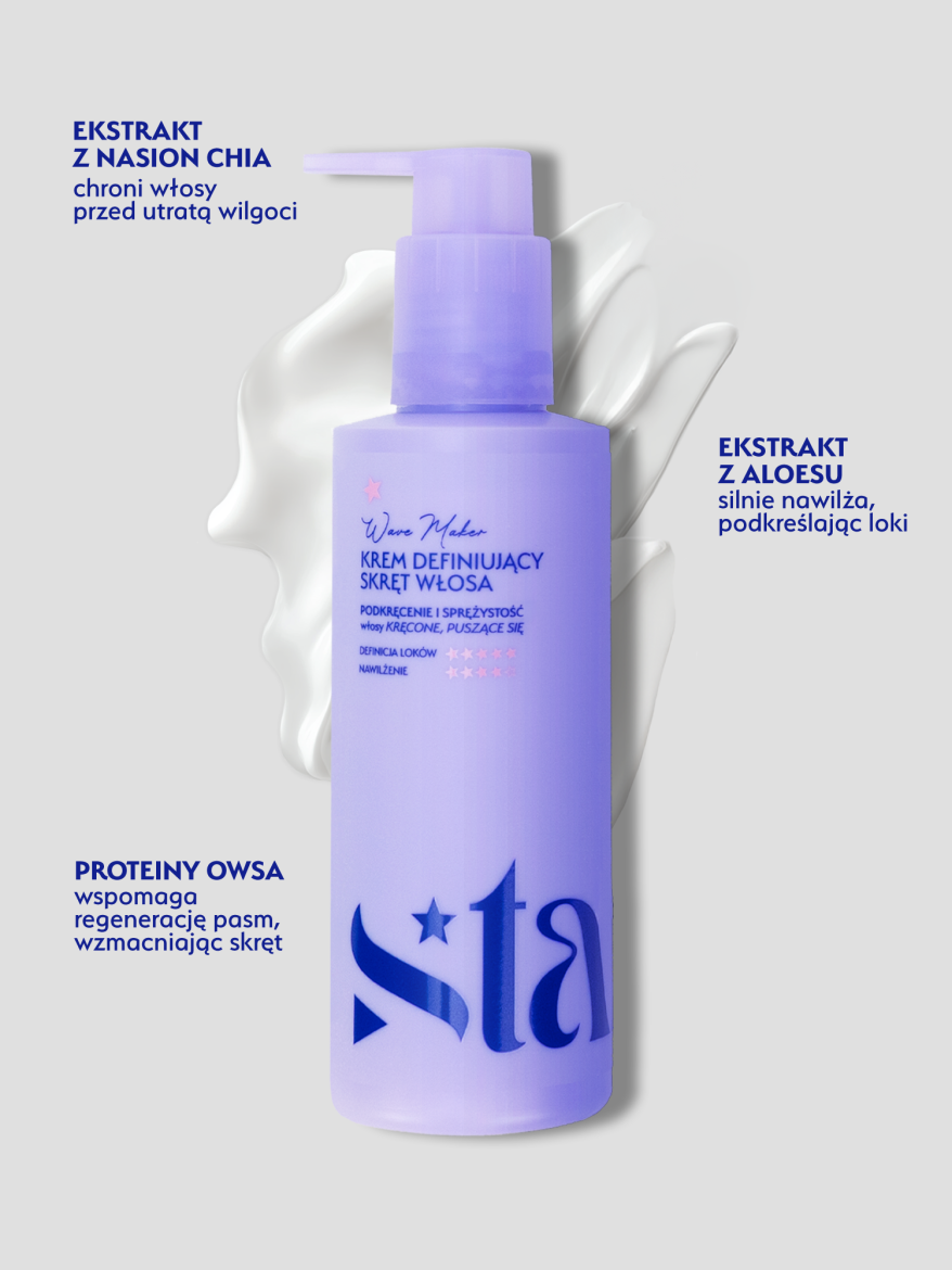 Krem definiujący skręt włosa Wave Maker 200 ml