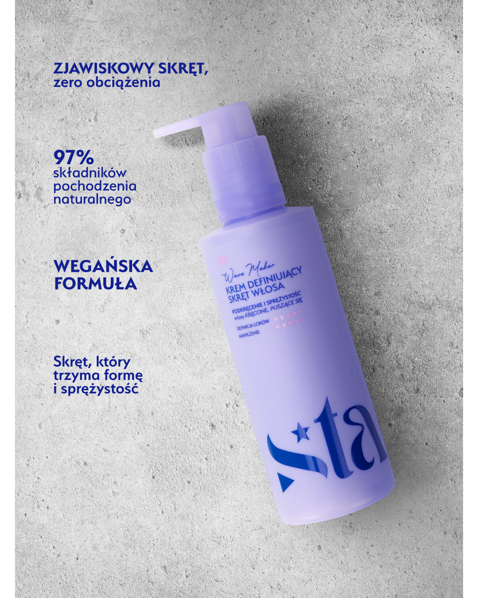 Krem definiujący skręt włosa Wave Maker 200 ml