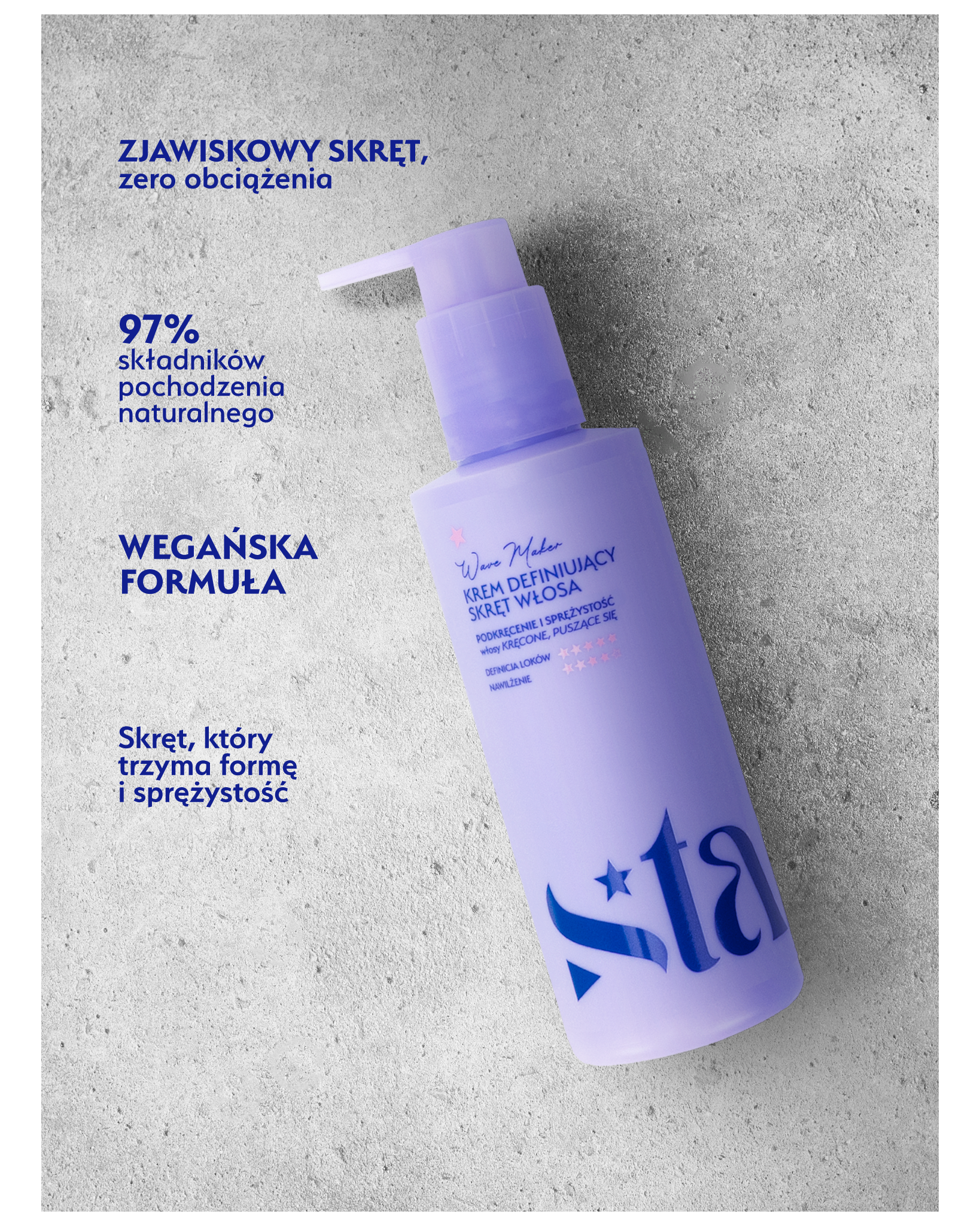 Krem definiujący skręt włosa Wave Maker 200 ml