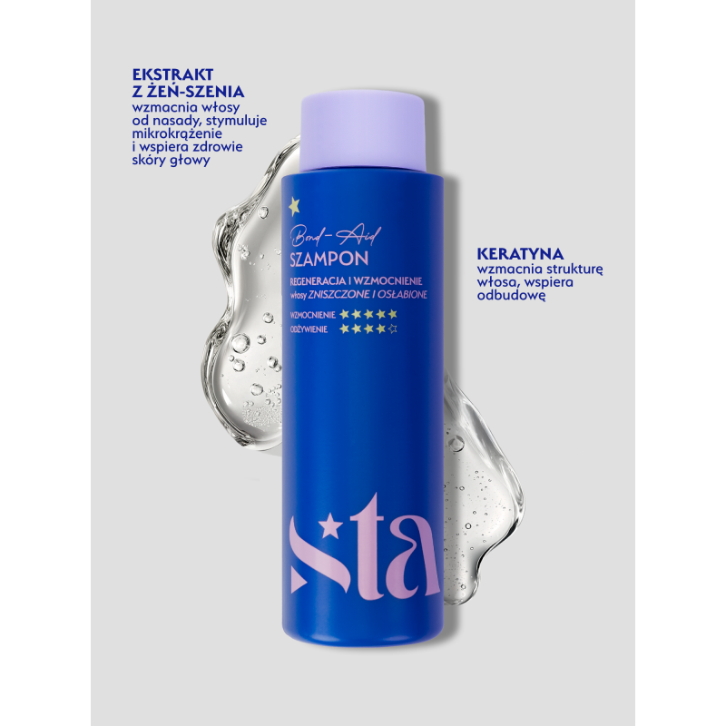 Stars Szampon regenerująco-wzmacniający BOND-AID 300 ml
