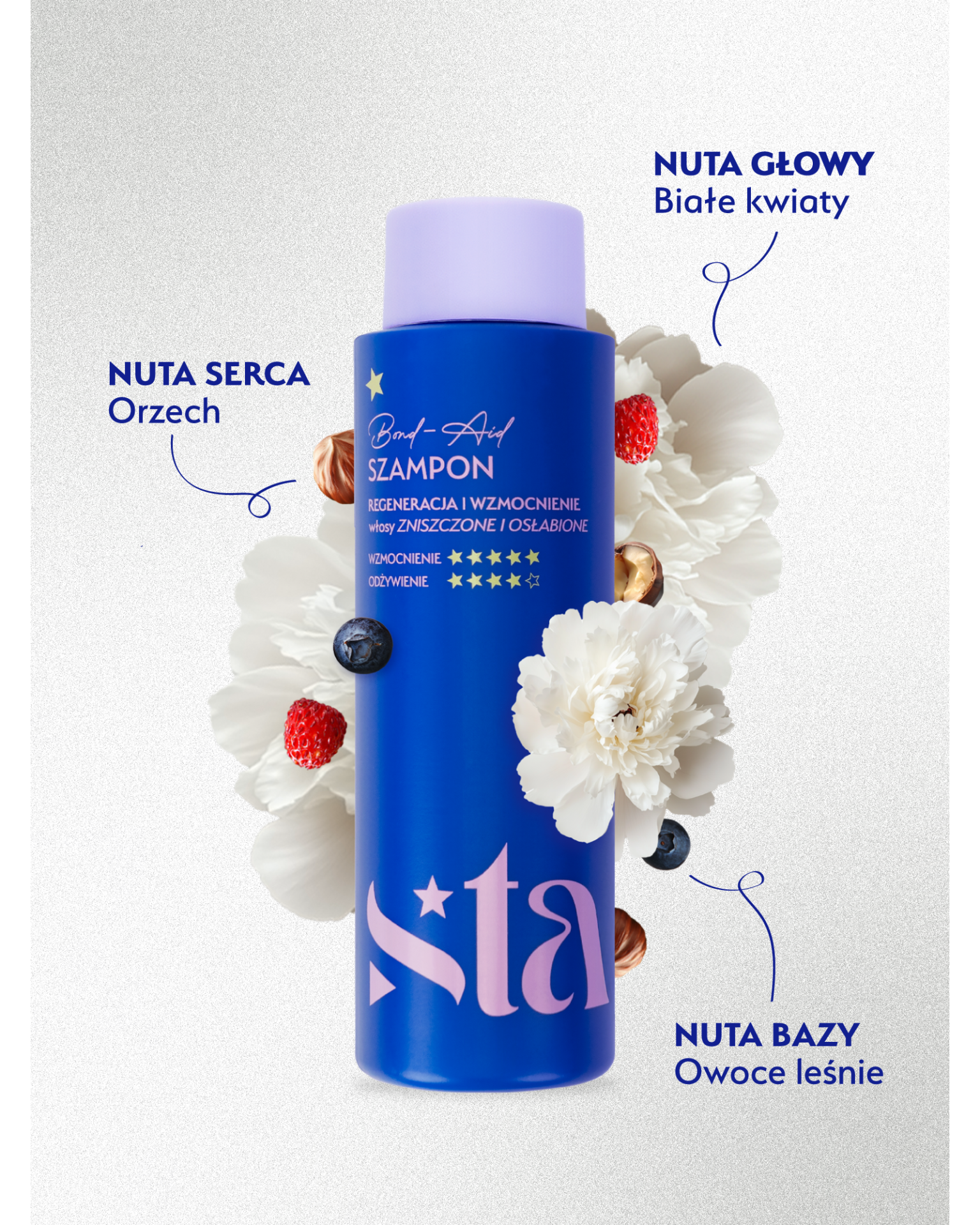 Stars Szampon regenerująco-wzmacniający BOND-AID 300 ml