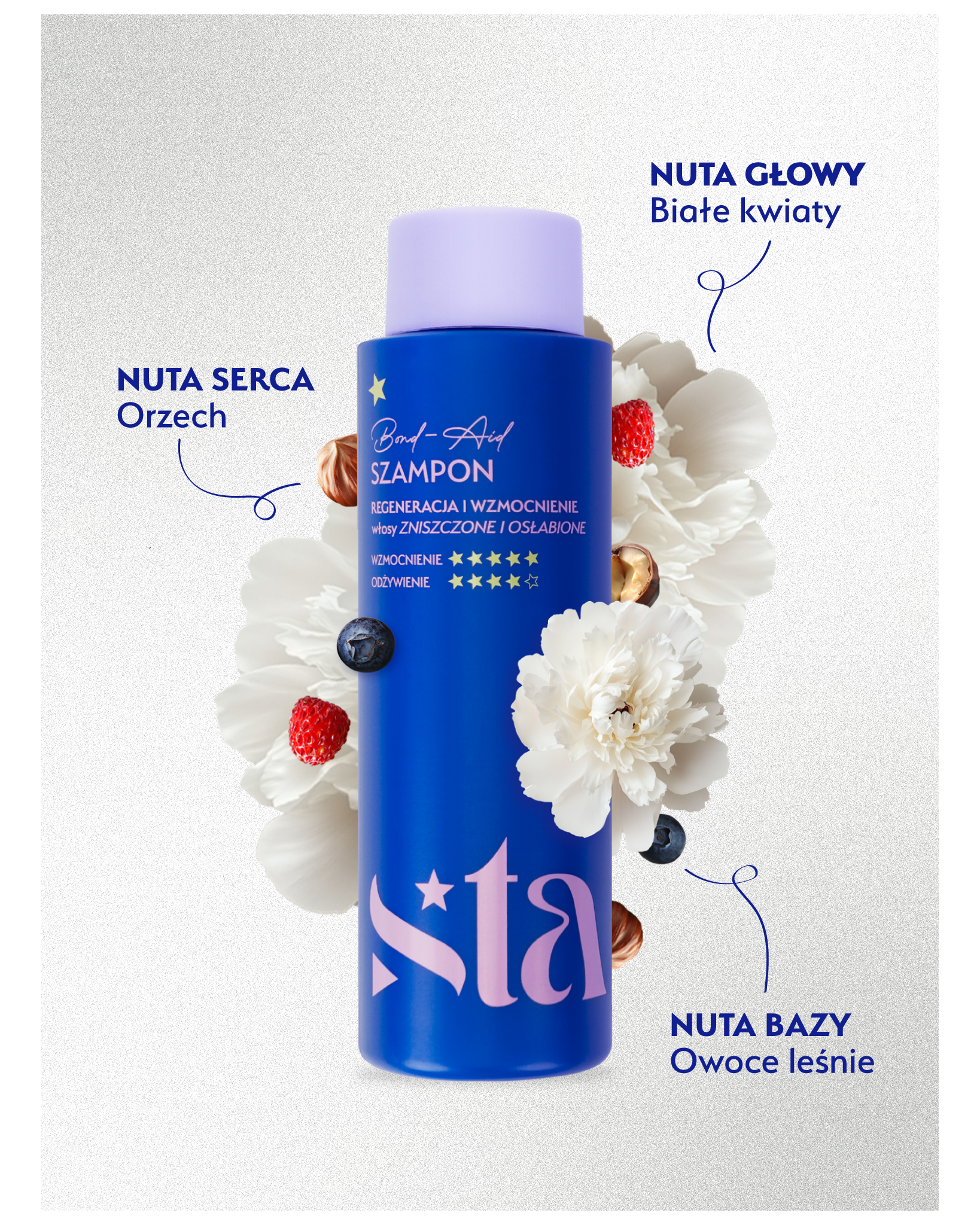 Stars Szampon regenerująco-wzmacniający BOND-AID 300 ml