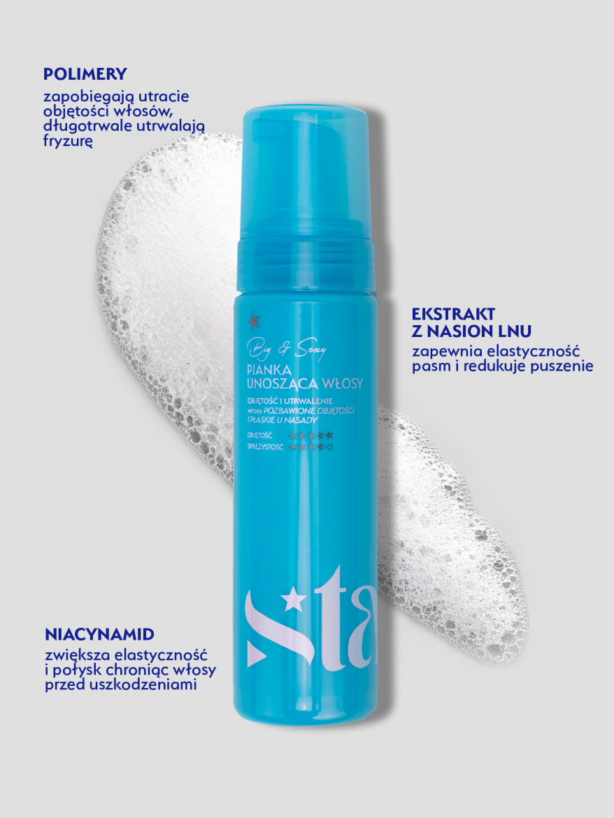 Pianka unosząca włosy Big&Sexy 200 ml