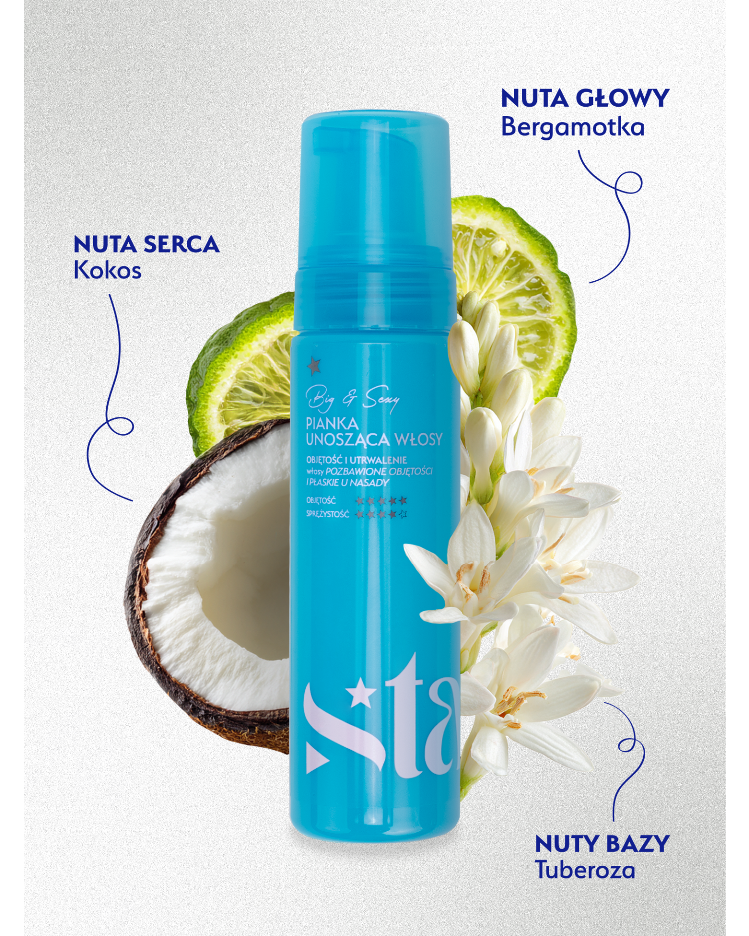 Pianka unosząca włosy Big&Sexy 200 ml