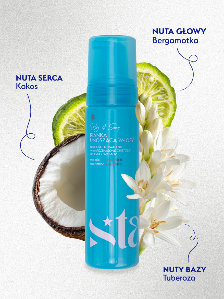 Pianka unosząca włosy Big&Sexy 200 ml