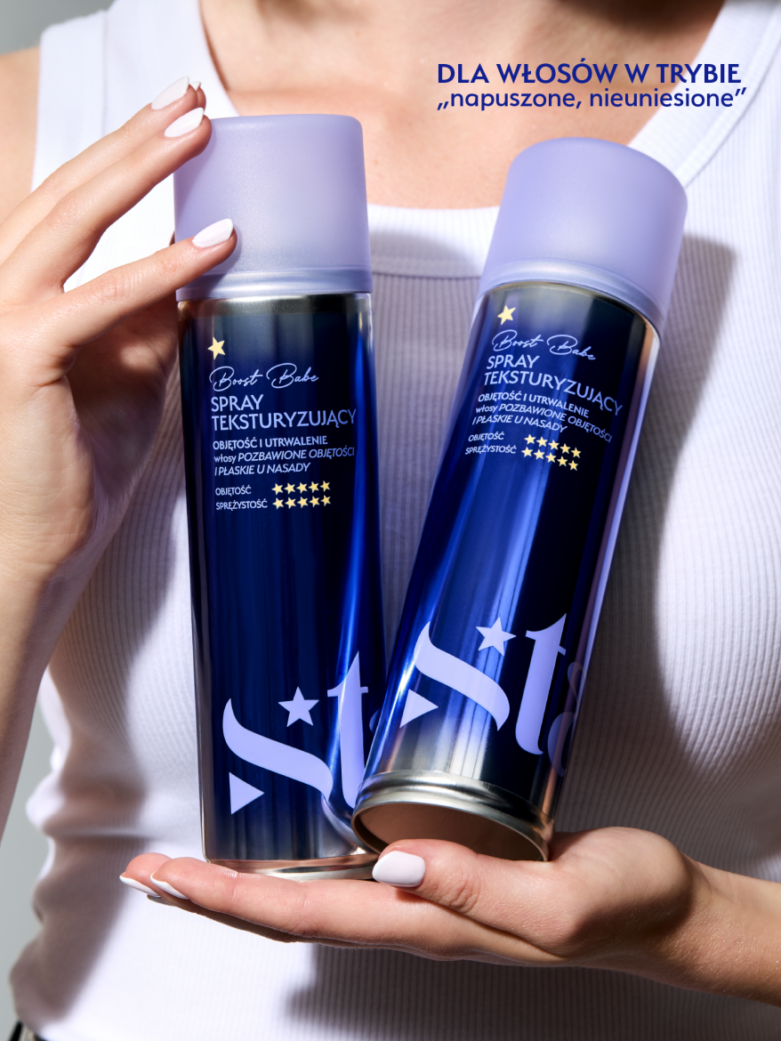 Stars spray teksturyzujący i zwiększający objętość BOOST BABE, 250ml