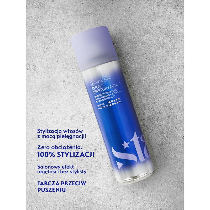 Stars spray teksturyzujący i zwiększający objętość BOOST BABE, 250ml