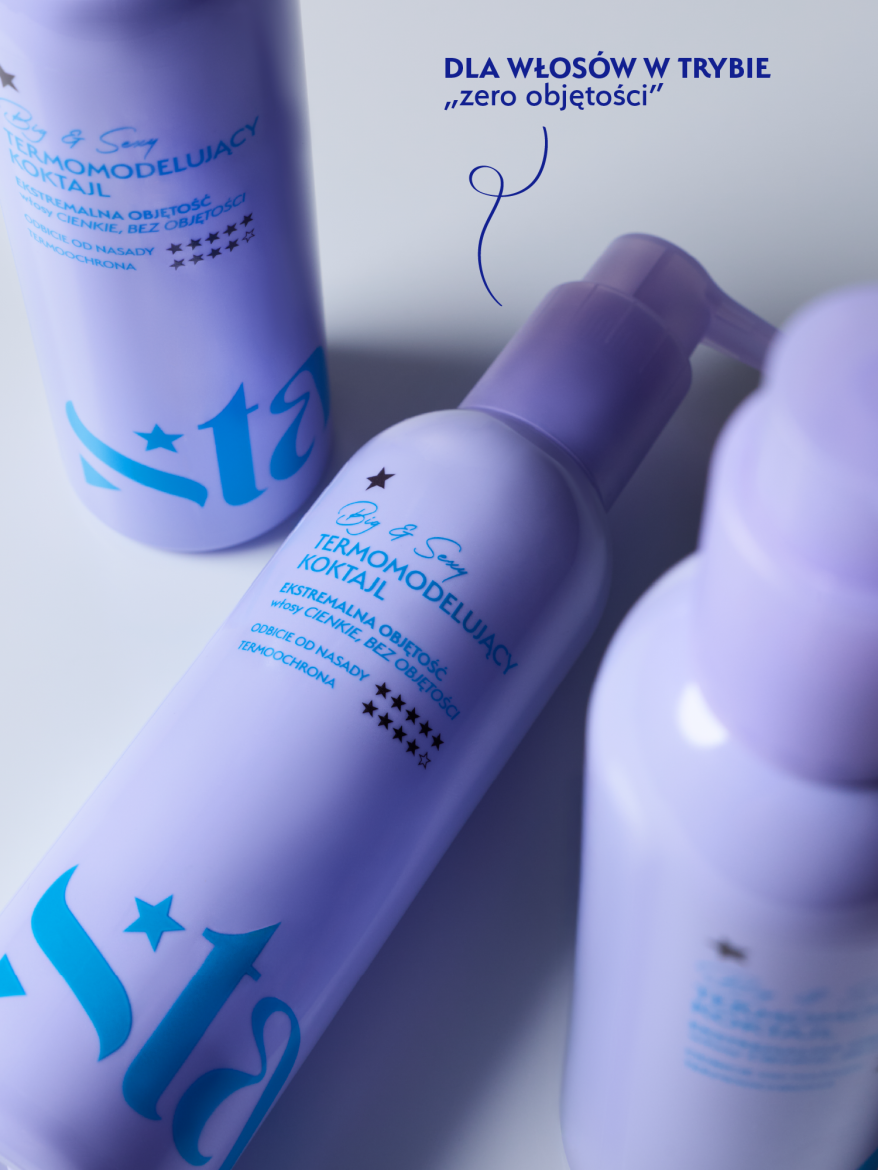 Stars termomodelujący koktajl unoszący włosy od nasady BIG&SEXY, 200ml