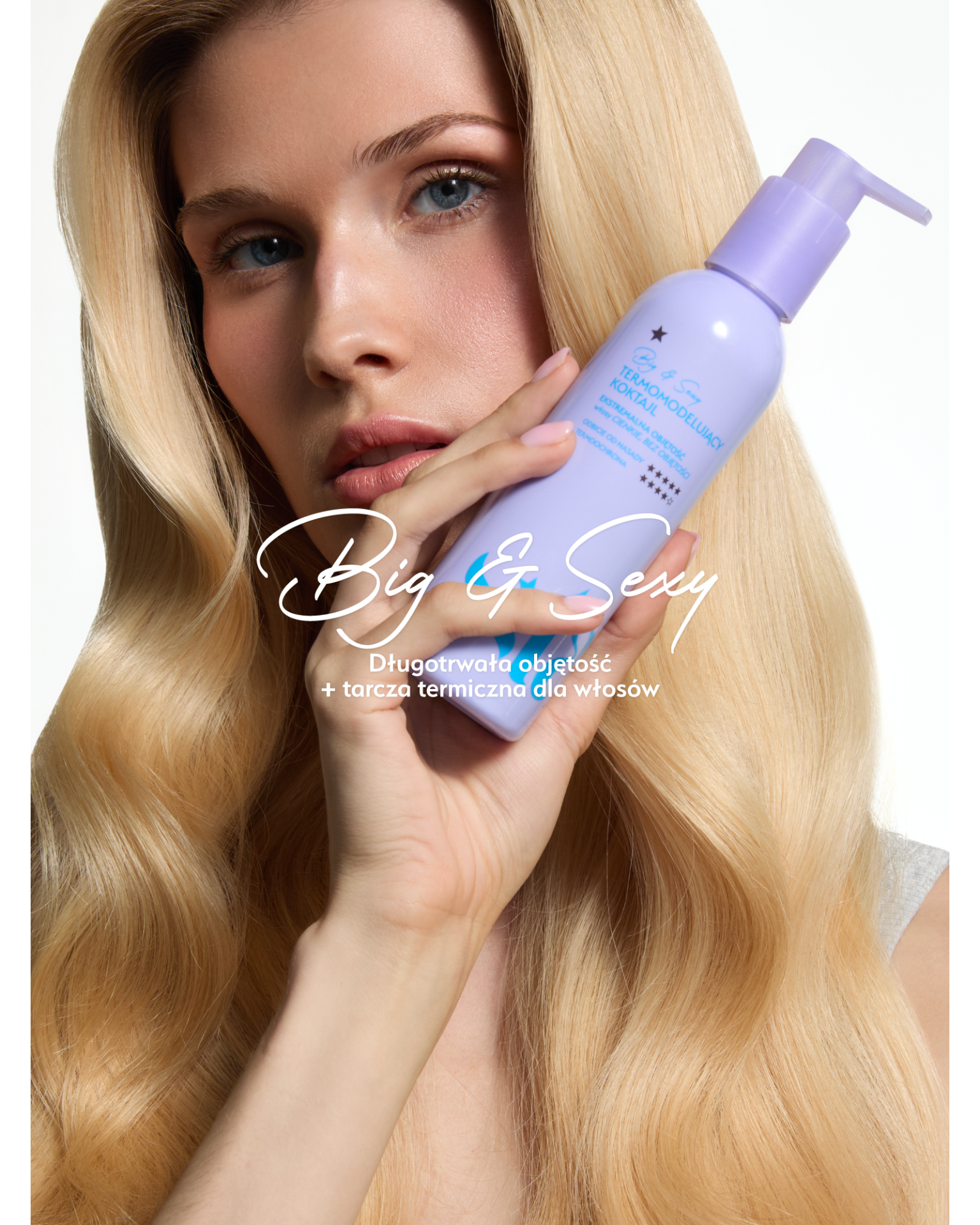 Stars termomodelujący koktajl unoszący włosy od nasady BIG&SEXY, 200ml