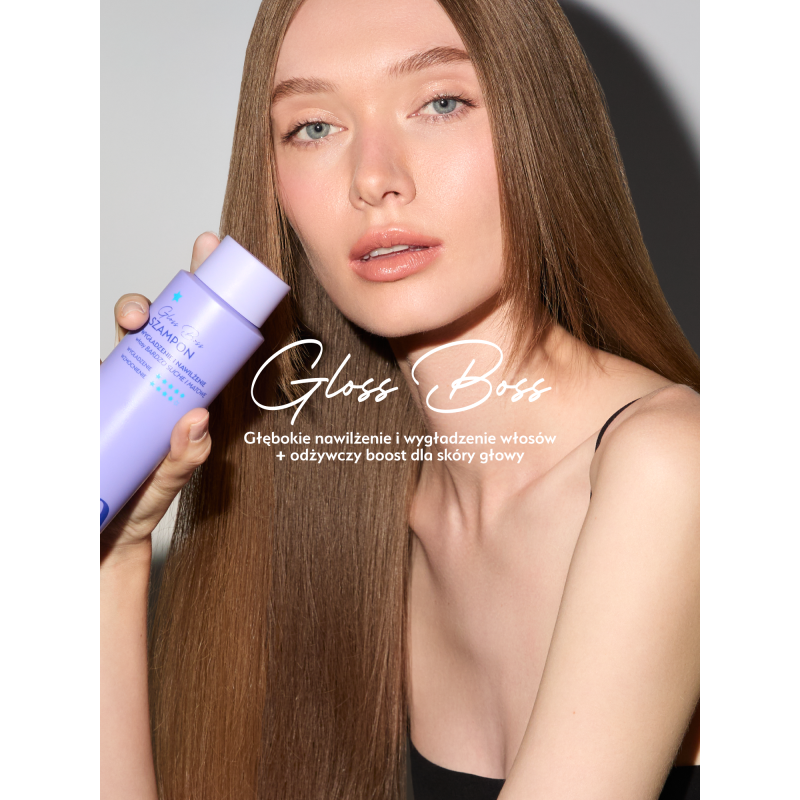 Stars Szampon nawilżająco-wygładzający GLOSS BOSS 300 ml