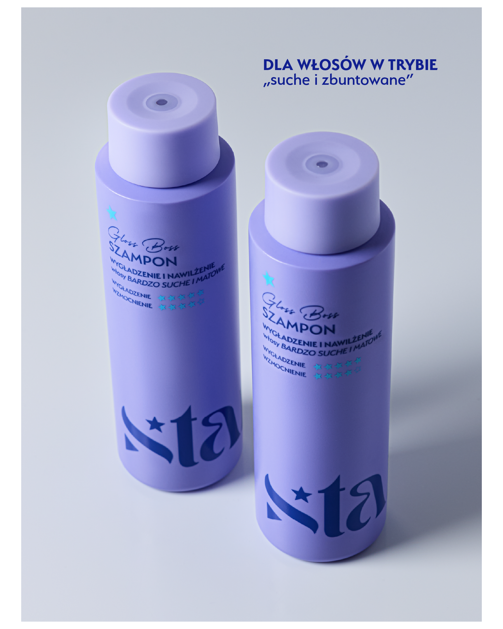 Stars Szampon nawilżająco-wygładzający GLOSS BOSS 300 ml