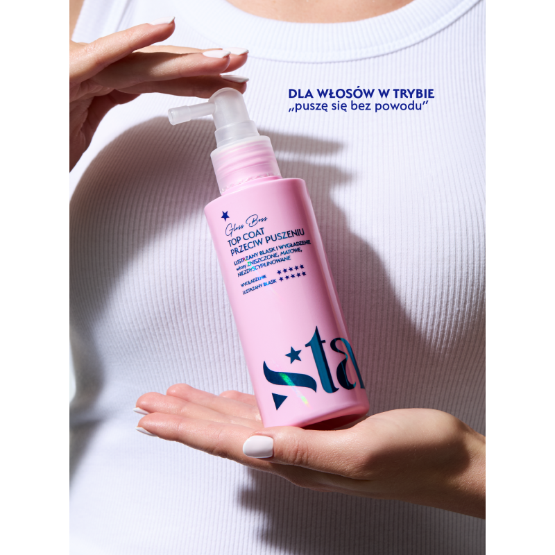 Stars Top coat przeciw puszeniu, nadający olśniewający blask GLOSS BOSS 150 ml