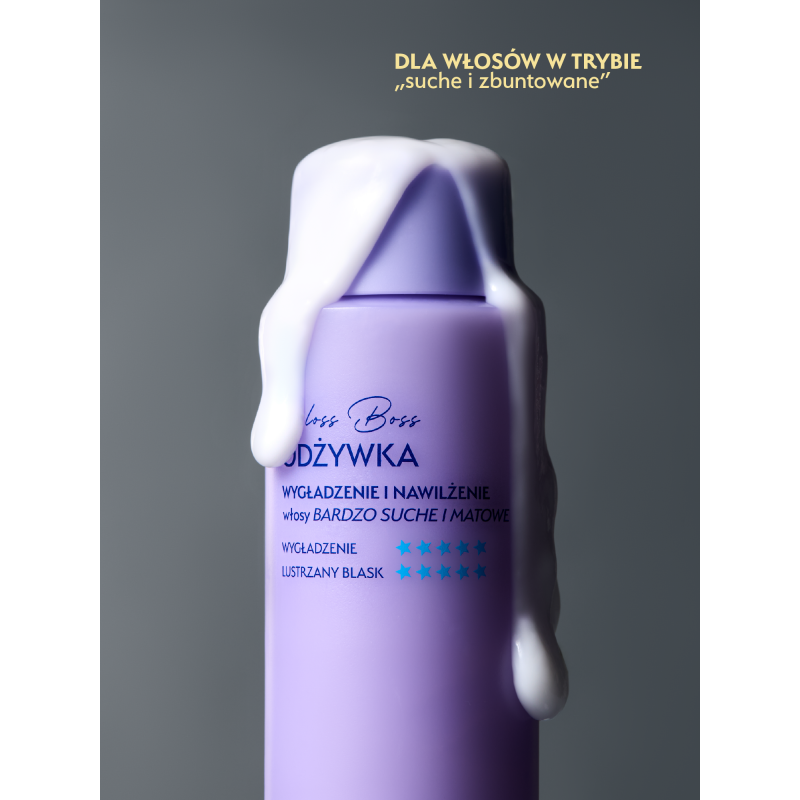 Stars  Odżywka nawilżająco-wygładzająca GLOSS BOSS 300 ml