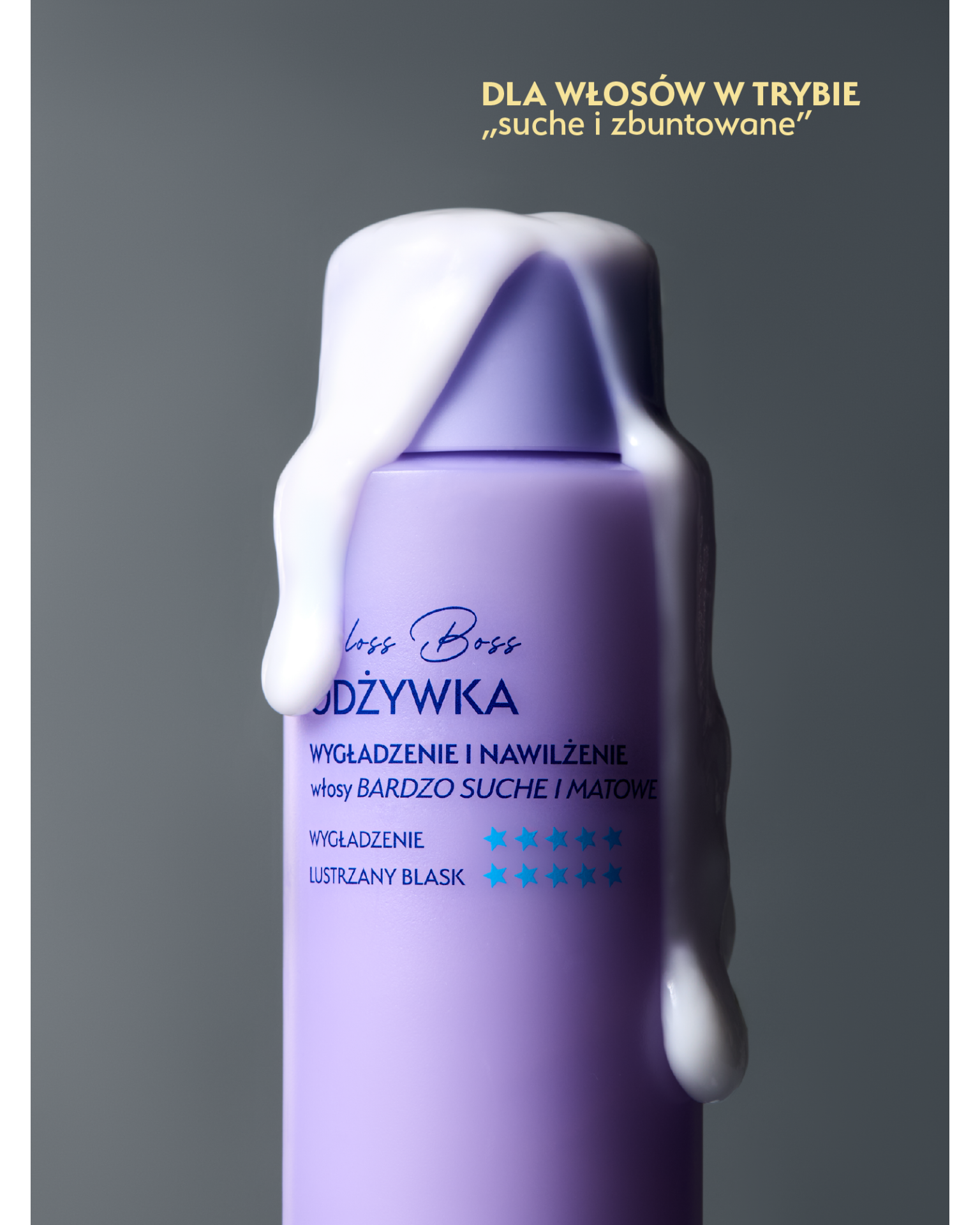 Stars  Odżywka nawilżająco-wygładzająca GLOSS BOSS 300 ml