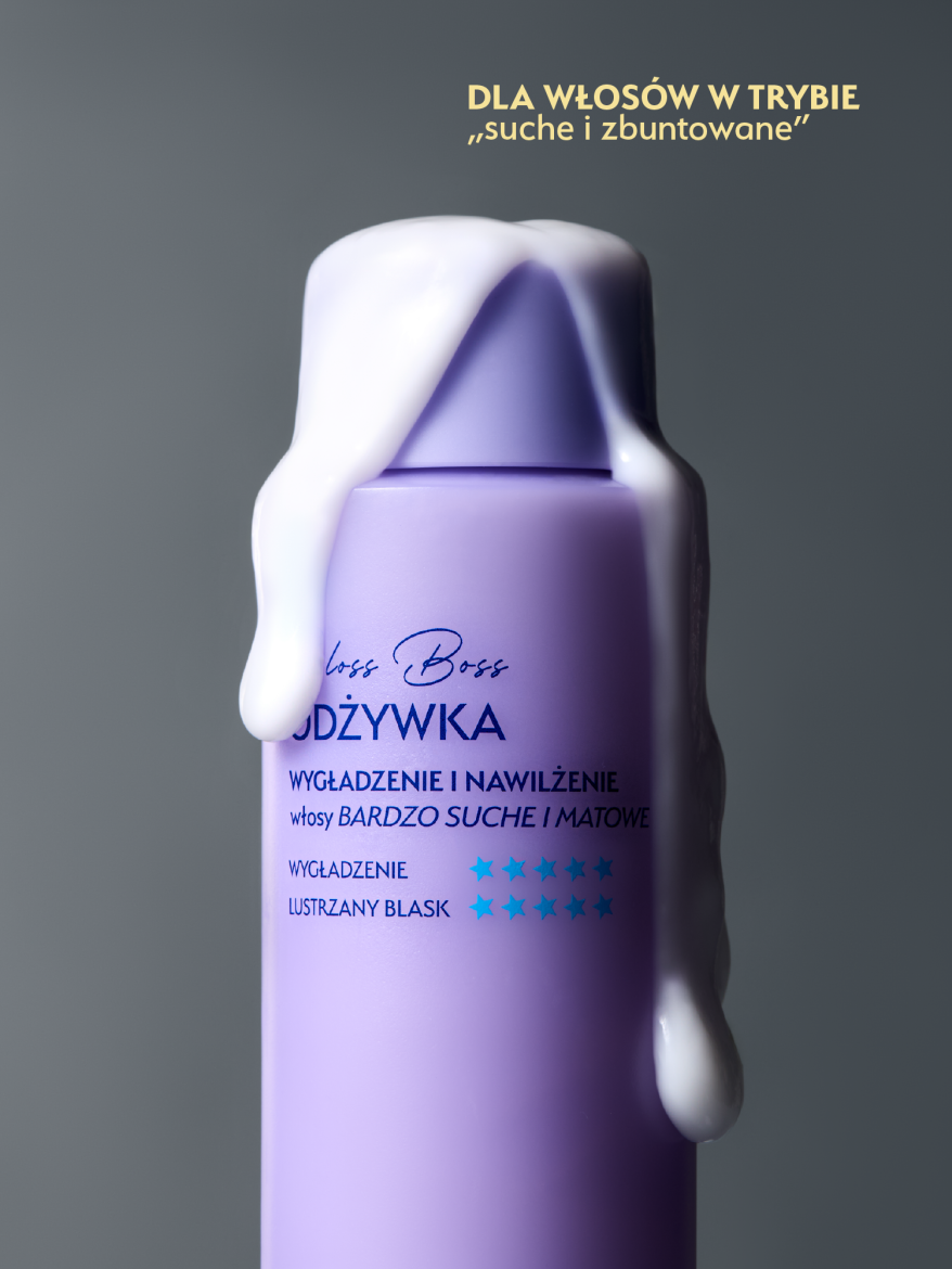 Stars  Odżywka nawilżająco-wygładzająca GLOSS BOSS 300 ml