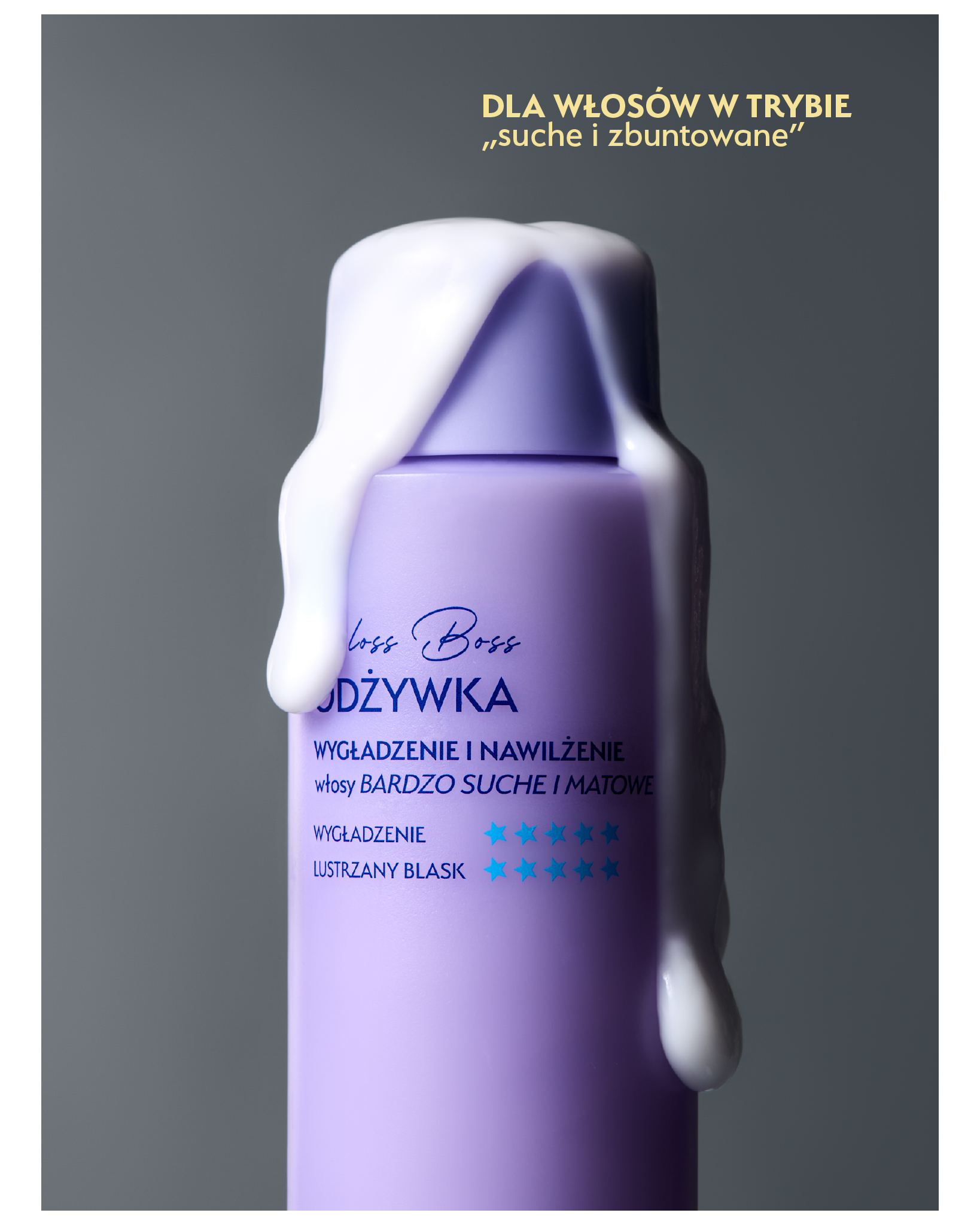 Stars  Odżywka nawilżająco-wygładzająca GLOSS BOSS 300 ml