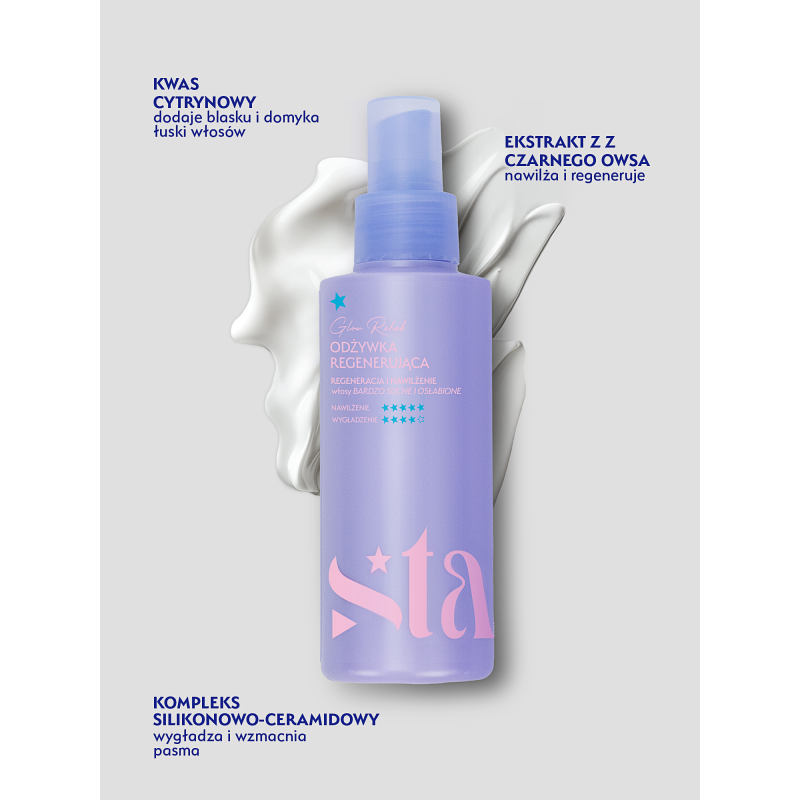 Stars Odżywka regenerująca bez spłukiwania GLOW REHAB 150ml