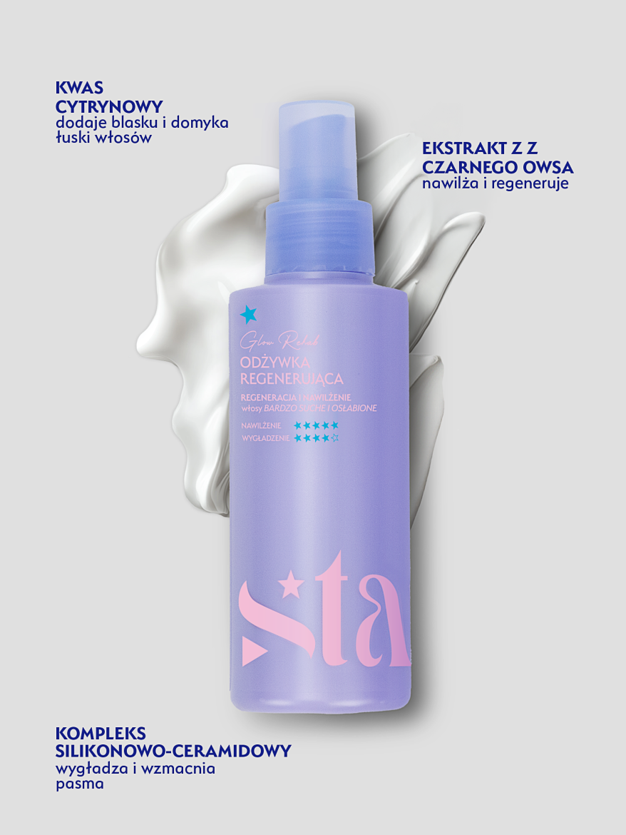 Stars Odżywka regenerująca bez spłukiwania GLOW REHAB 150ml