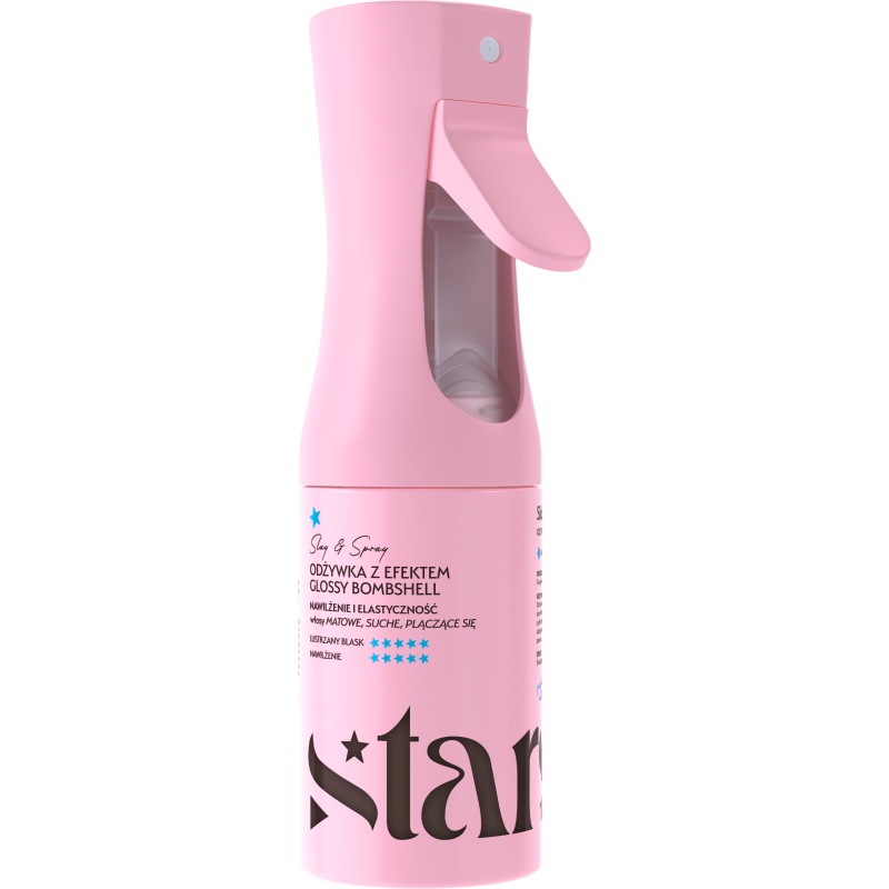 Stars Odżywka w sprayu z efektem glossy bombshell SLAY&SPRAY 150 ml
