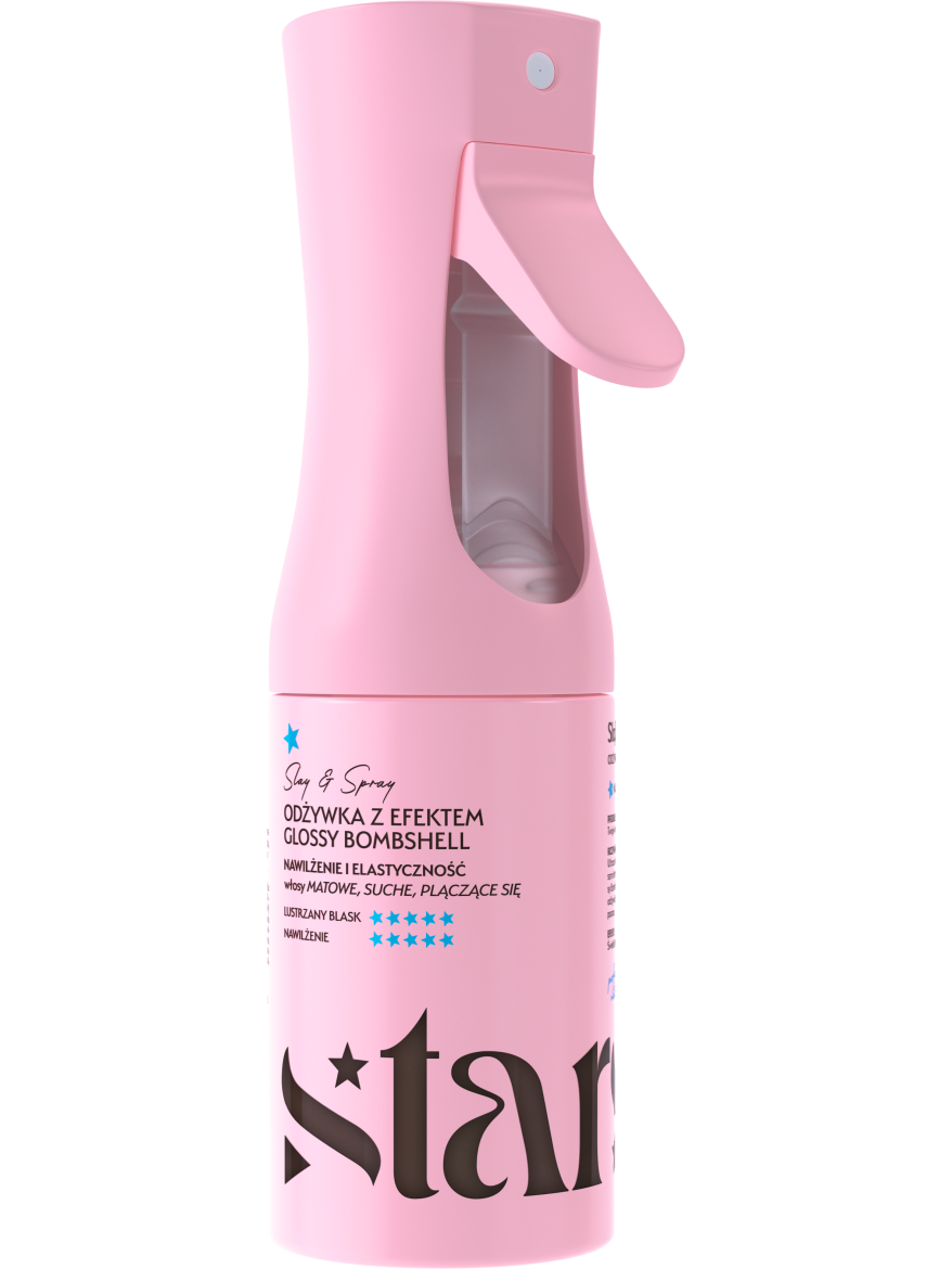 Stars Odżywka w sprayu z efektem glossy bombshell SLAY&SPRAY 150 ml