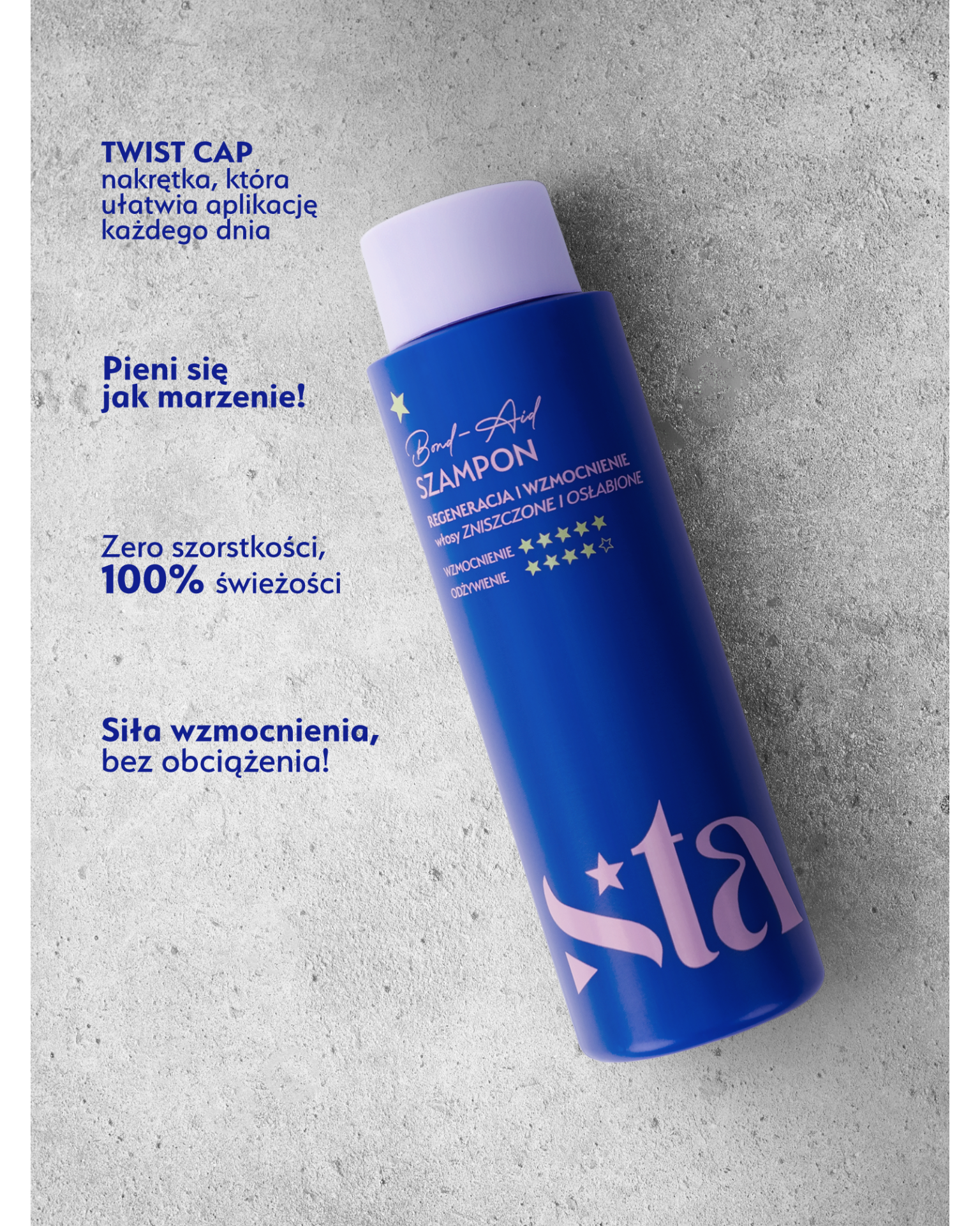 Stars Szampon regenerująco-wzmacniający BOND-AID 300 ml