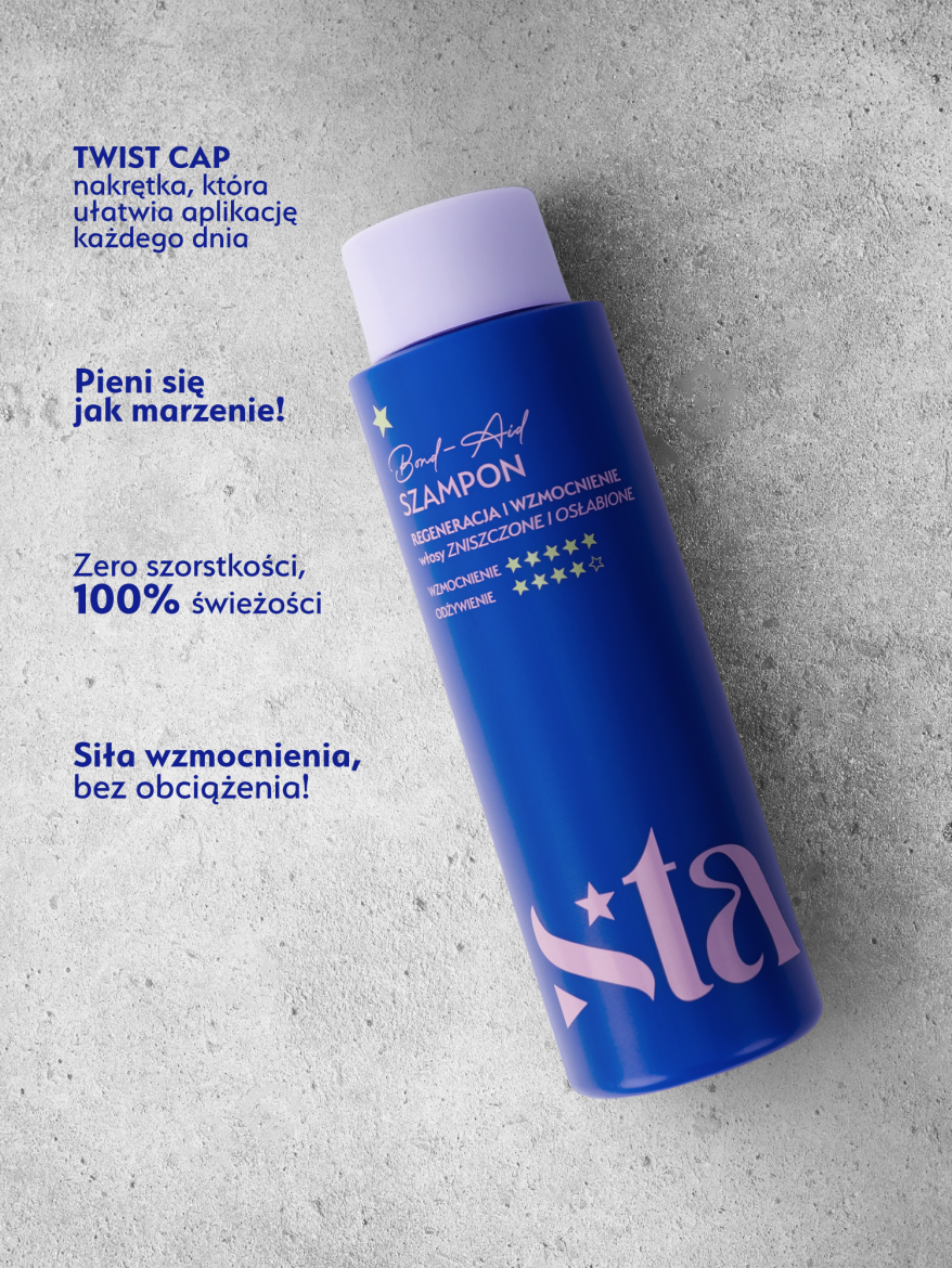 Stars Szampon regenerująco-wzmacniający BOND-AID 300 ml