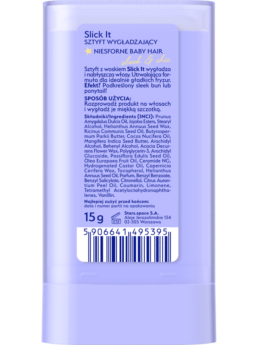 Sztyft z woskiem wygładzający SlickIt 15g