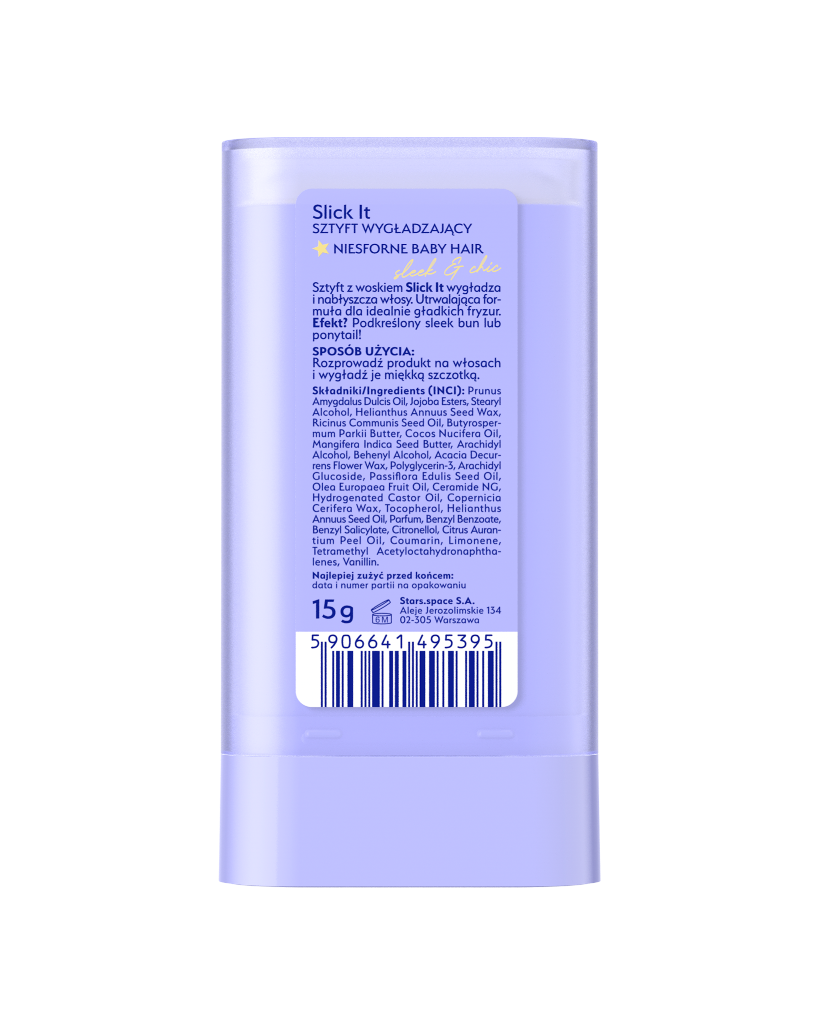 Sztyft z woskiem wygładzający SlickIt 15g