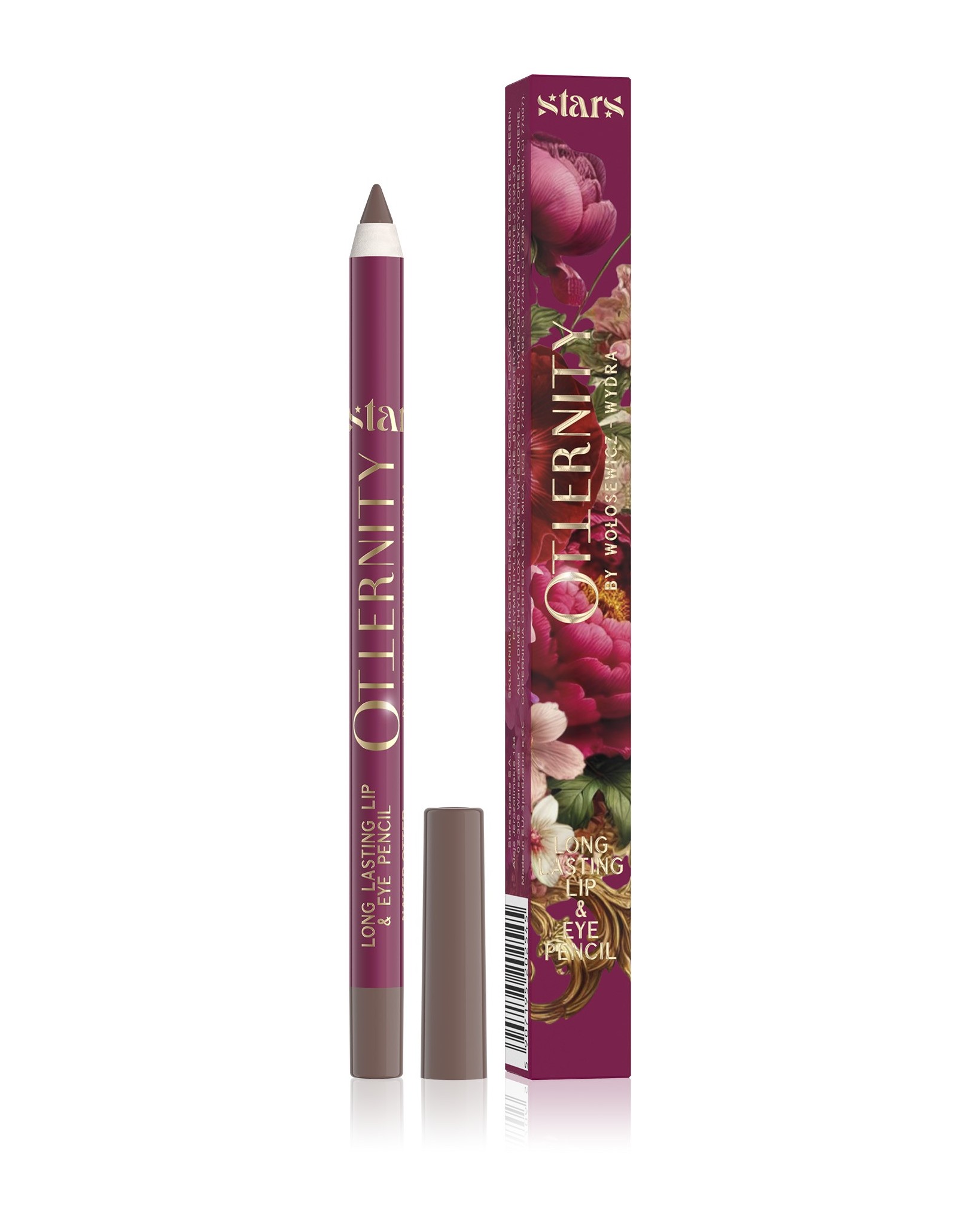 Stars from the stars OTTERNITY długotrwała konturówka do ust i oczu 01 Naked otter, 1,4 g