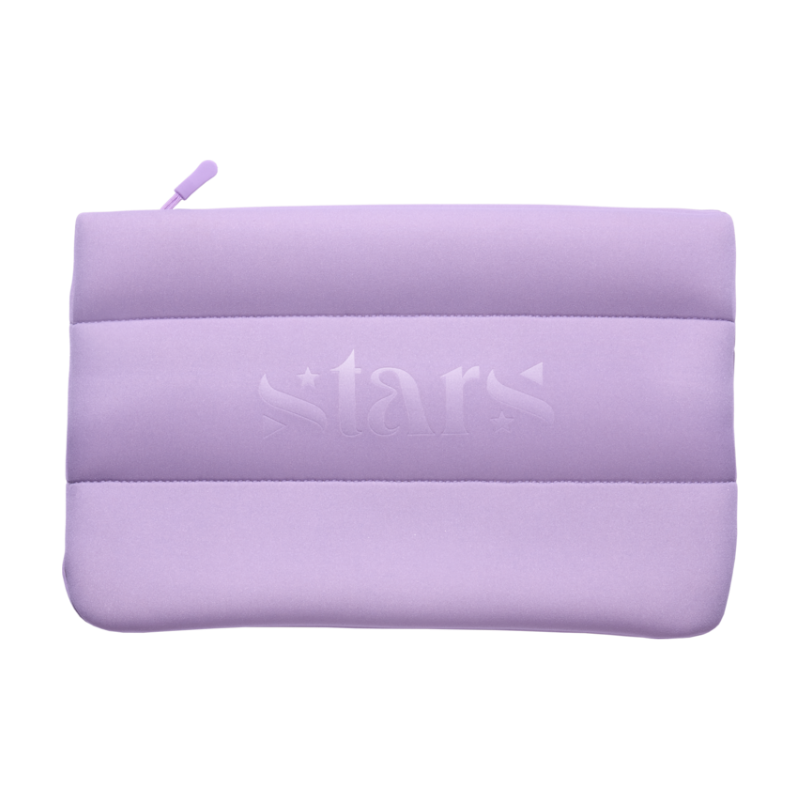 Stars Kosmetyczka fioletowa Puffy