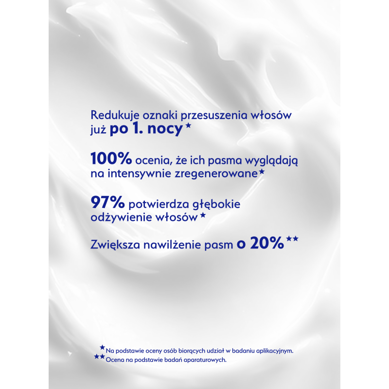 Stars Maska nocna z czepkiem GLOW TO BED 200 ml