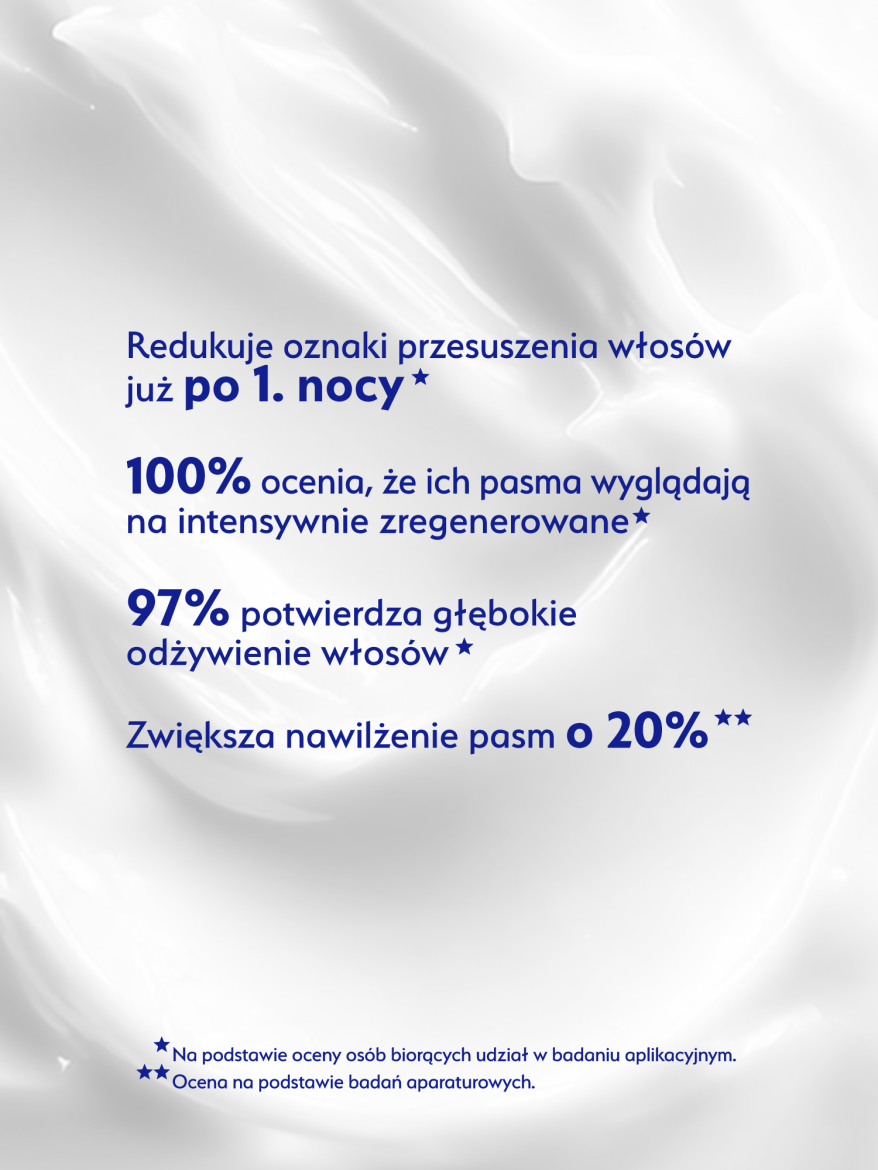 Stars Maska nocna z czepkiem GLOW TO BED 200 ml