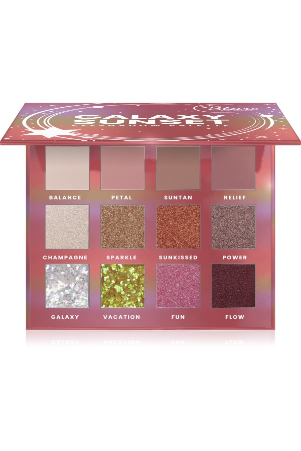 Stars from the Stars Eyeshadow Palette Paleta 12 cieni do powiek Galaxy Sunset, 14,4 g